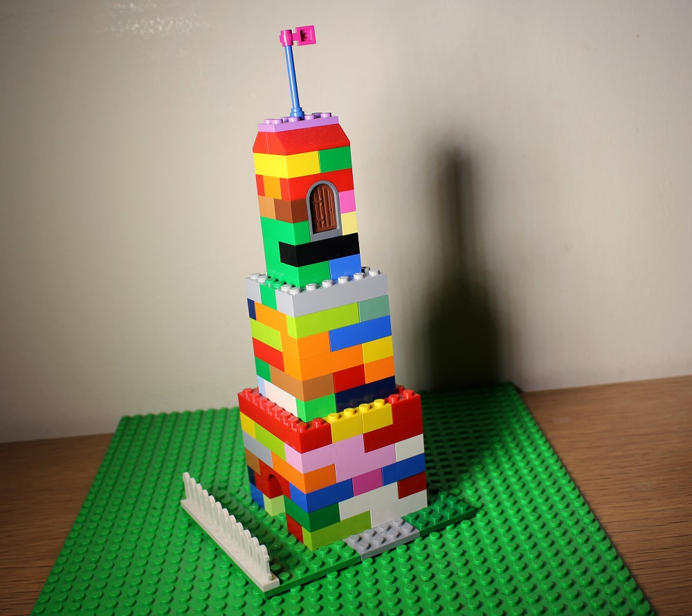 skyscraper lego building